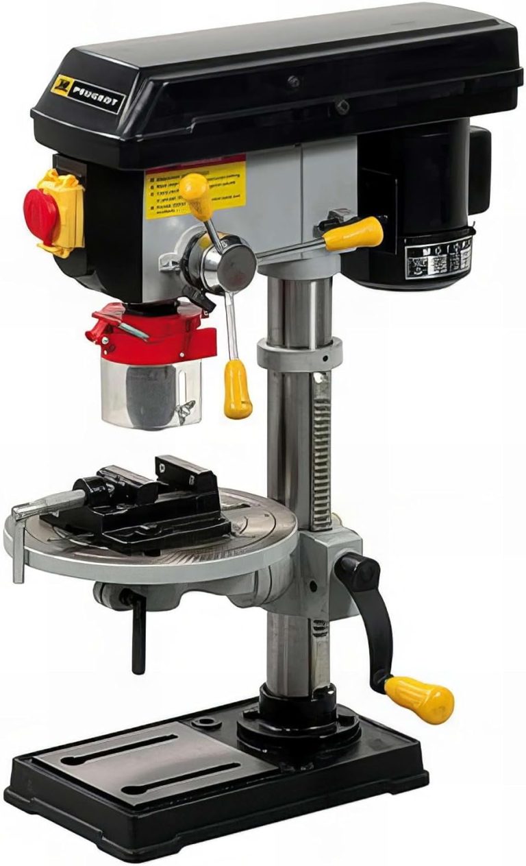Peugeot 132613 Energydrill-13B Perceuse à colonne d'établi capacité 13 mm 350 W